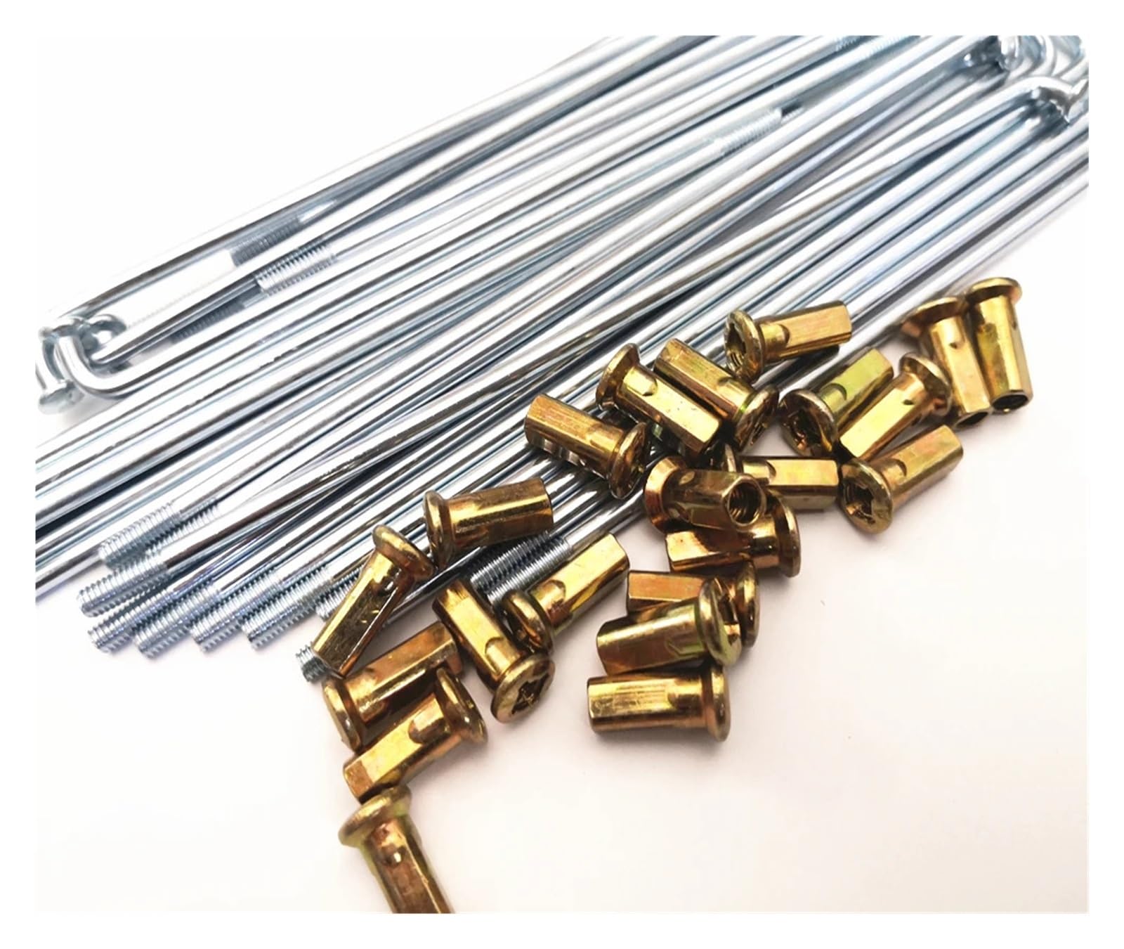 36/lotto 8G 9K Diametro Raggio 3.2/3.5/4.0mm* 125-235mm Offroad Moto Raggio Per E-bicicletta Spoke