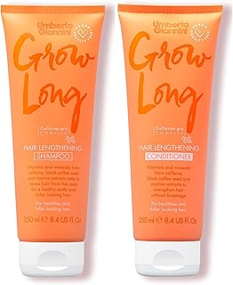 Grow Long Shampoo Conditioner Duo, Vegan Cruelty Free Root Stimulating Shampoo Hair Lengthening Conditioner.