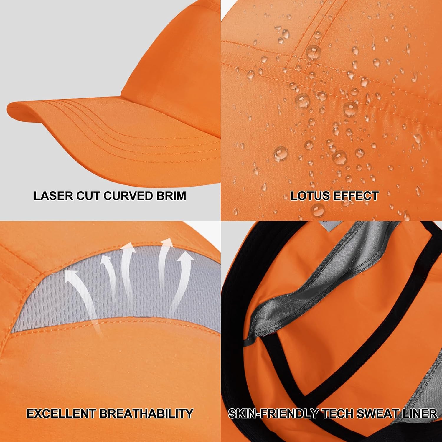 Oversize XXL Quick Dry Baseball Caps for Men Big Head, Unstructured Mesh Snapback Hat Outdoor Large Size Sport Hat - Image 9