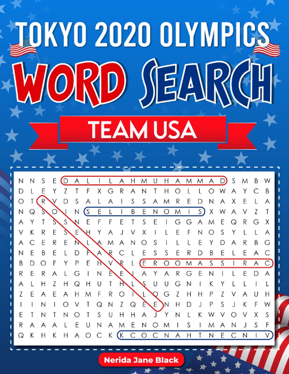 Tokyo 2020 Olympics Word Search: Team USA