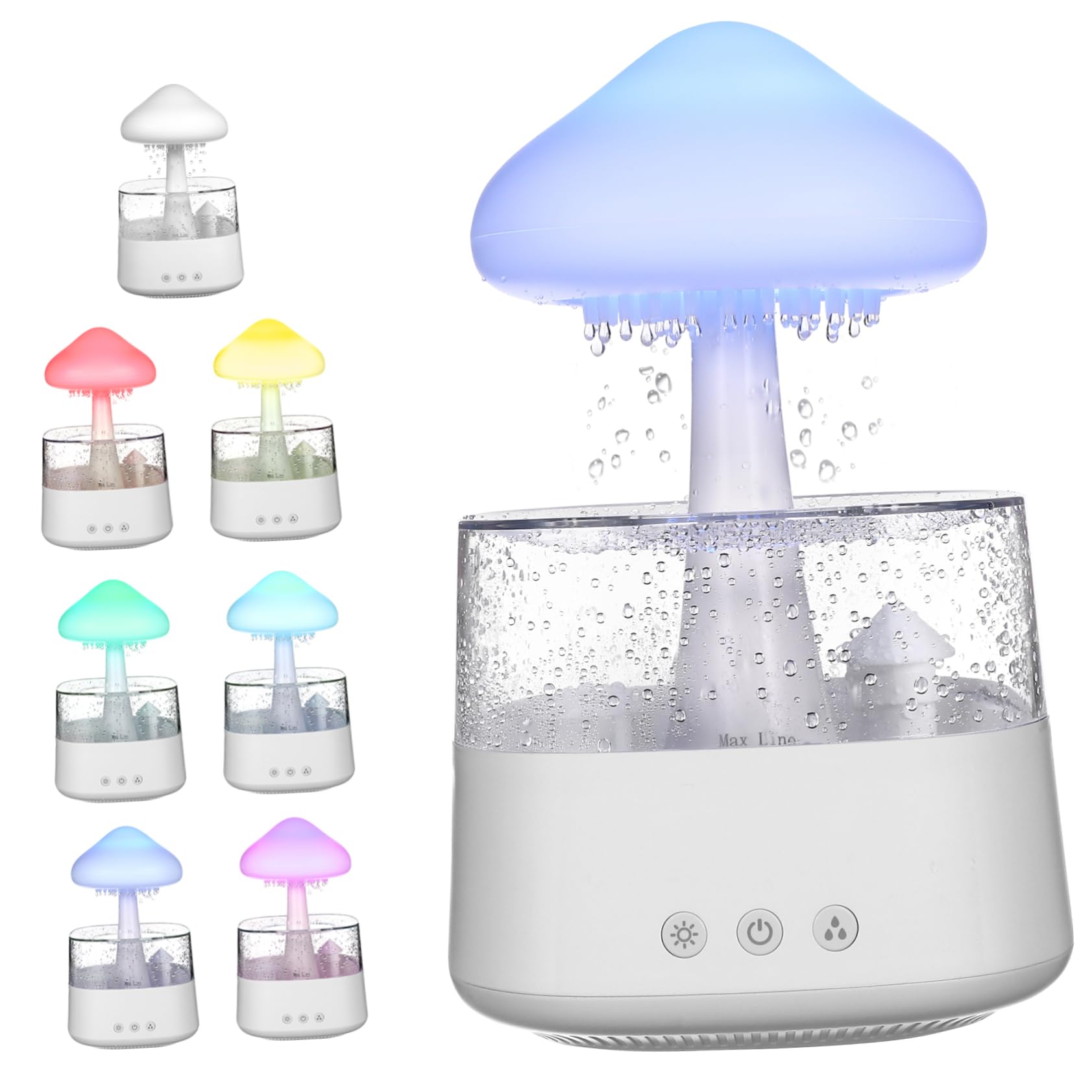 Humidificateur de chambre pour air sec avec mode veilleuse nuit