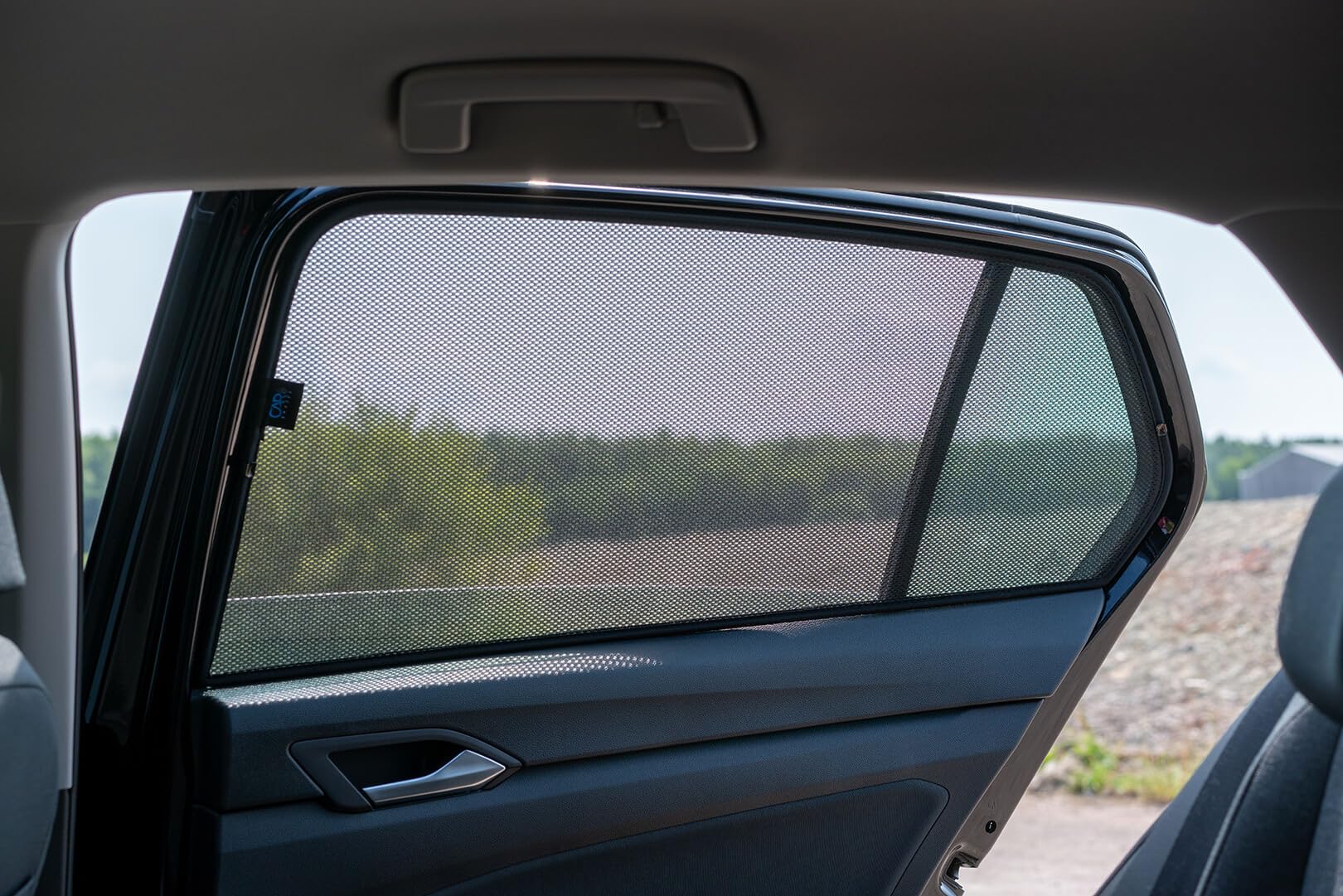 CAR SHADES zestaw kompatybilny z Volkswagen Golf VIII 5-drzwiowy 2020- (4-częściowy) - niestandardowe osłony przeciwsłoneczne do samochodów
