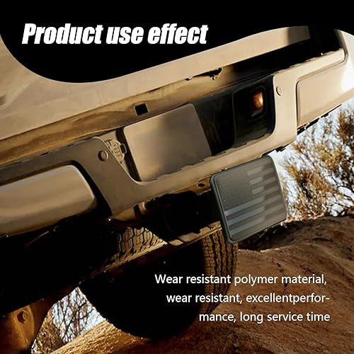 Miniatura 6 de ZBGUN Pack-1 Car Tow Hitch Dust Plug, American Flag 2In Receiver Rubber Plug Protective Cover, Dustproof Waterproof Trailer Hitch Plug, Universal