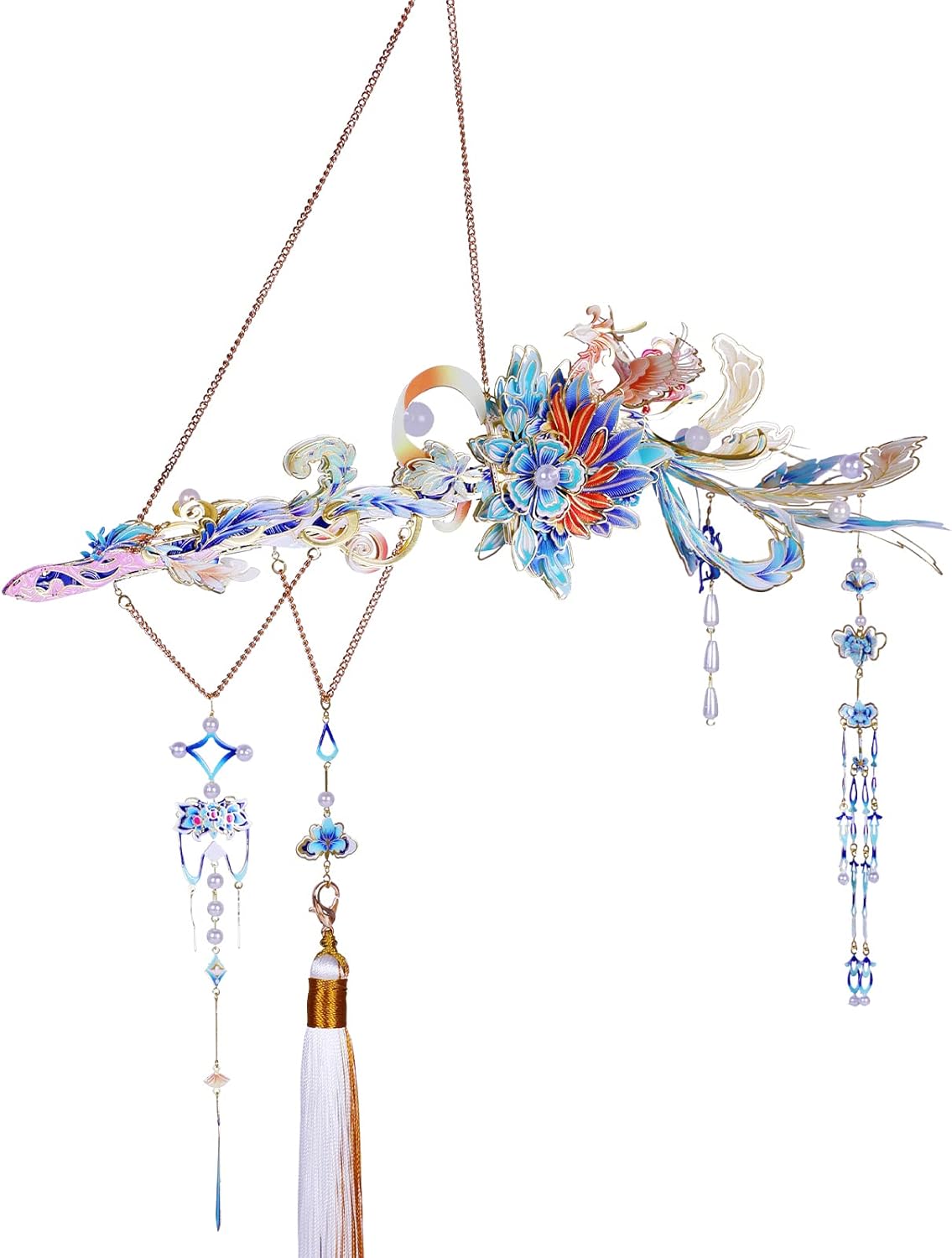 MU 3D Phoenix Hairpin in SwordAdult Jigsaw Metal Puzzle Model Kits Building DIY Birthday Gift