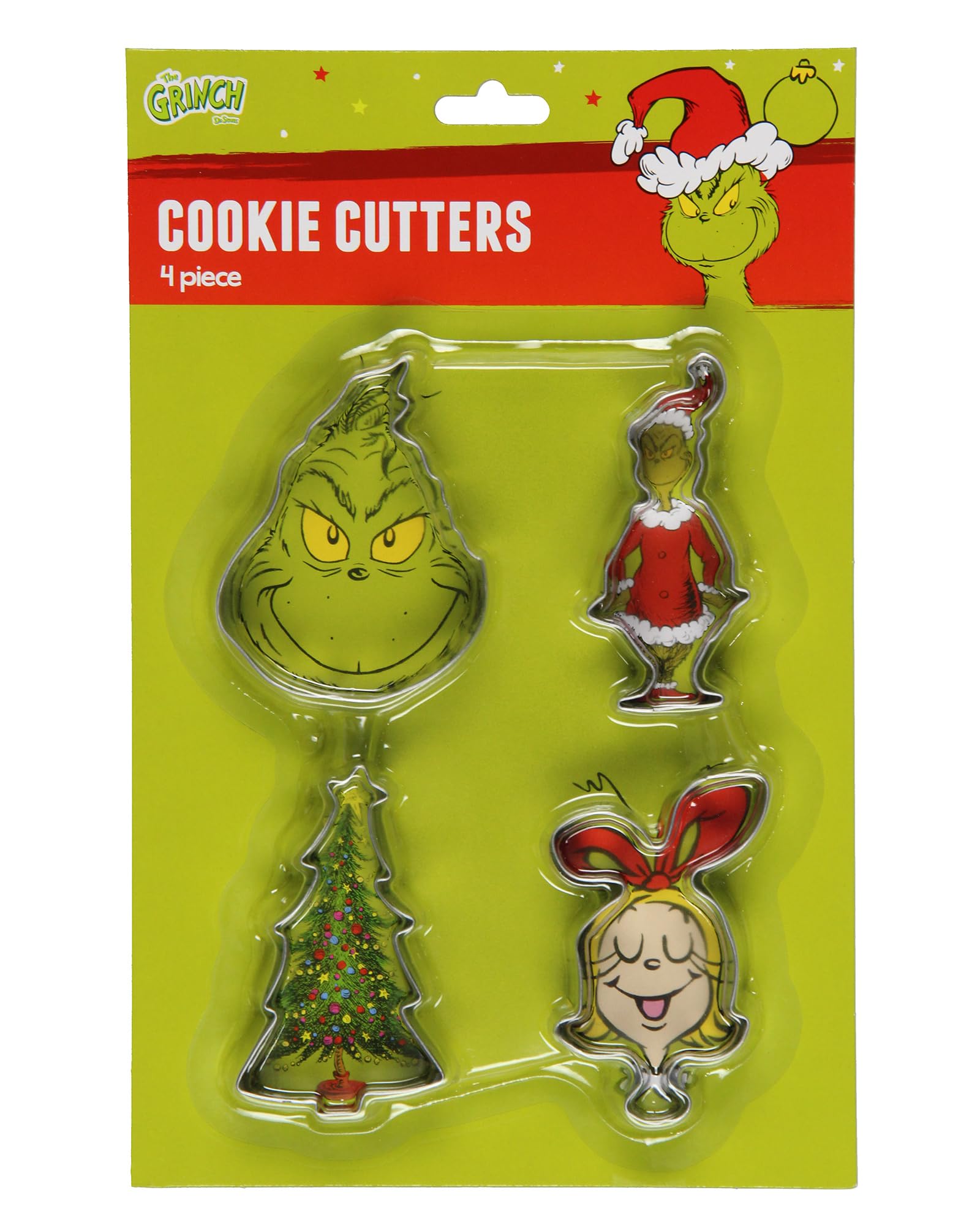 Cookie Jar Grinch Seuss Holiday Favorite 'How The Grinch Stole
