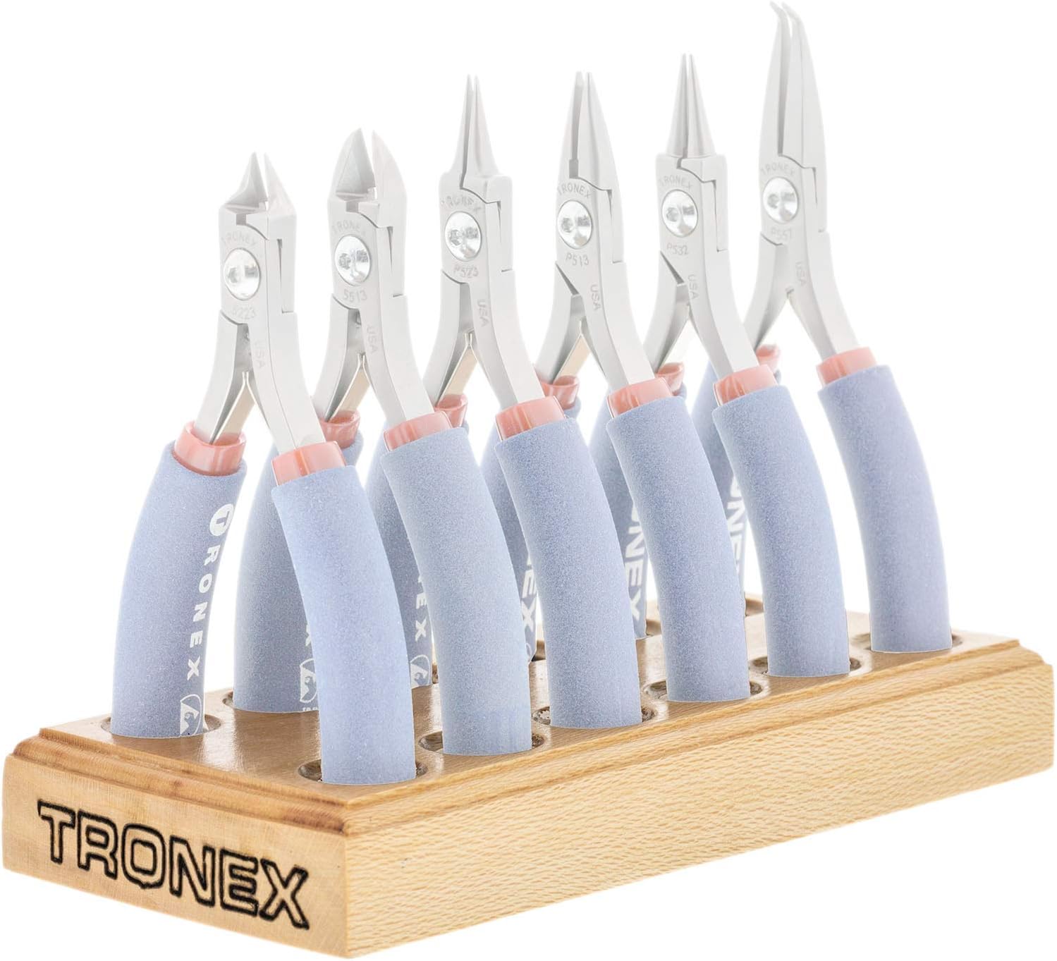 Tronex Wooden Pliers Stand, 12 Holes/6 Pliers