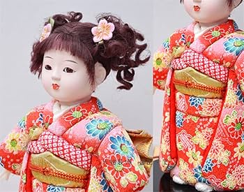 市松人形 カラフル着物 日本人形 ミニサイズ 昭和レトロ 伝統工芸 舞踊人形 Amazon | 市松人形 日本人形舞踊 舞妓芸者人形モデル