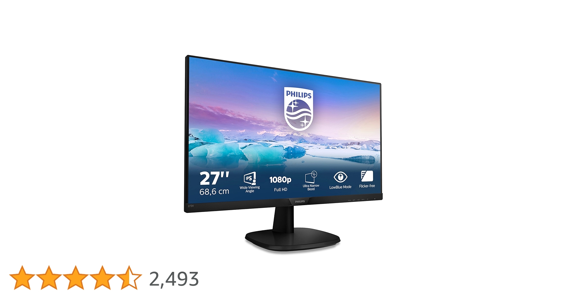 Philips 273V7QDSB/00 Full HD LCD Monitor - PC Flat Screens
