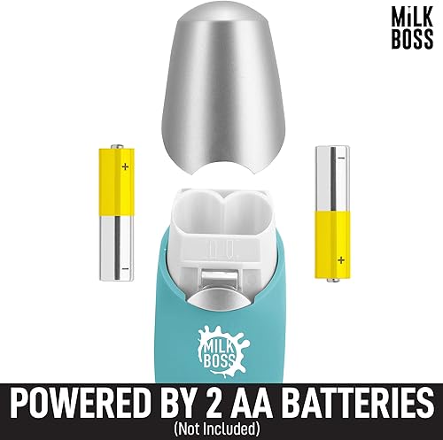 Miniatura 7 de Milk Boss Batidor Matcha  Agitador eléctrico de mano  Varita espumadora y mezclador de bebidas  Batidor para té verde  Licuadora de acero inoxidable