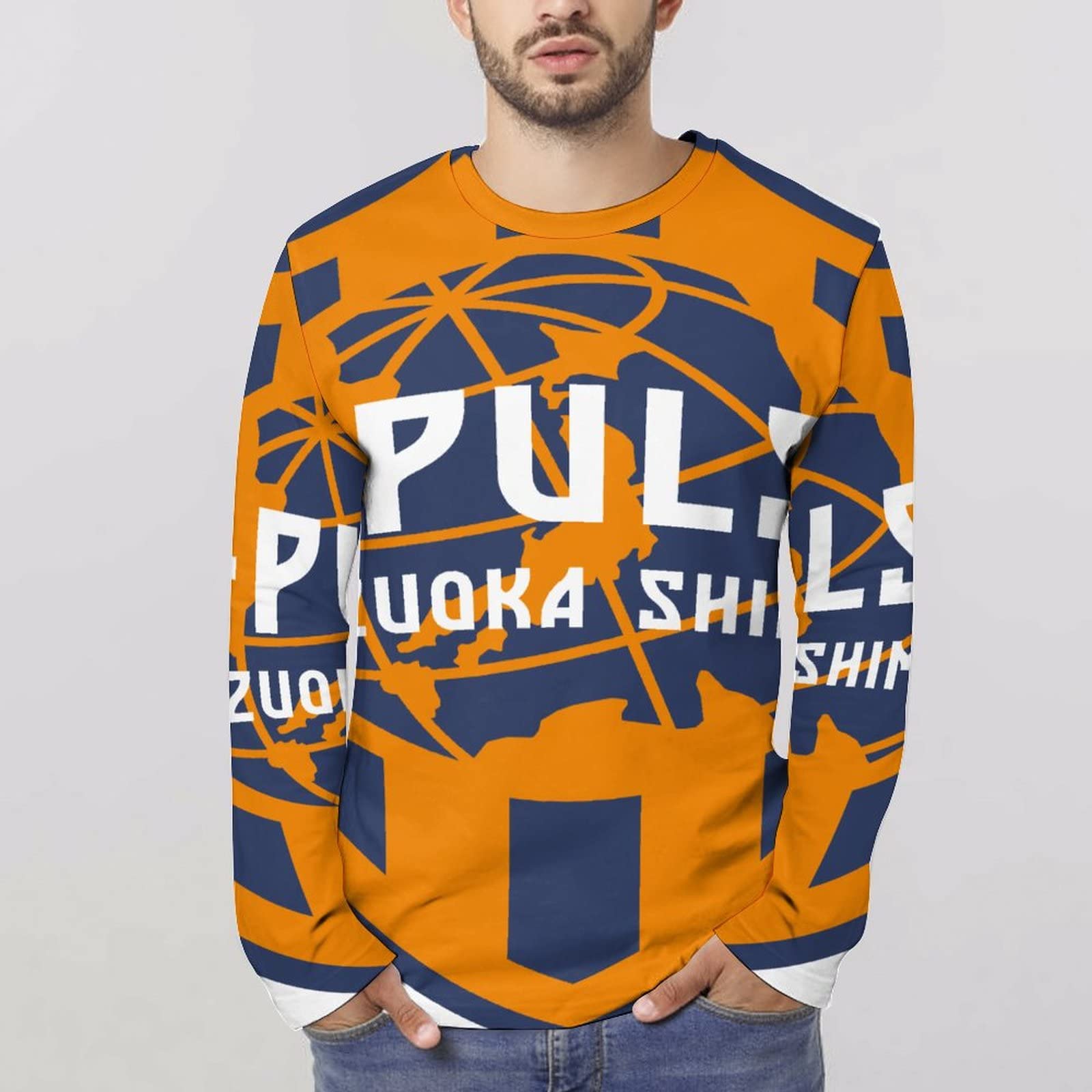 Amazon.co.jp: Shimizu S-Pulse T-shirt, Men's, Long Sleeve