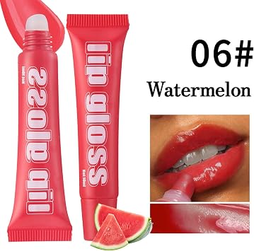 Hydrating Lip Gloss Set - 8X Jelly Tinted Lip Butter Oil | Lip Gloss In Assorted Fruity Flavors, Clear Glossy Lip Care Gloss, Lip Gloss Collection Makeup Set For Girls And Women Makeup