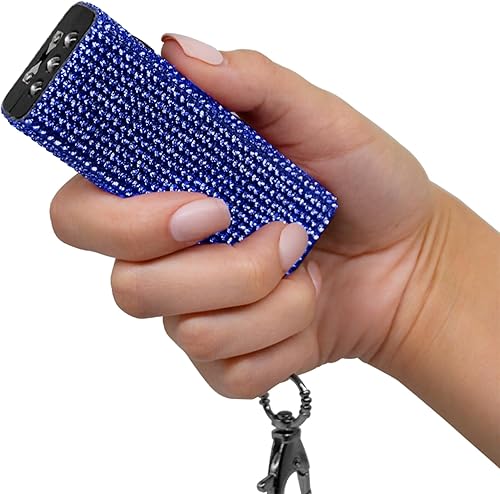 GUARD DOG SECURITY Mini llavero de pistola aturdidora - Pistola aturdidora con linterna LED - Recargable por USB