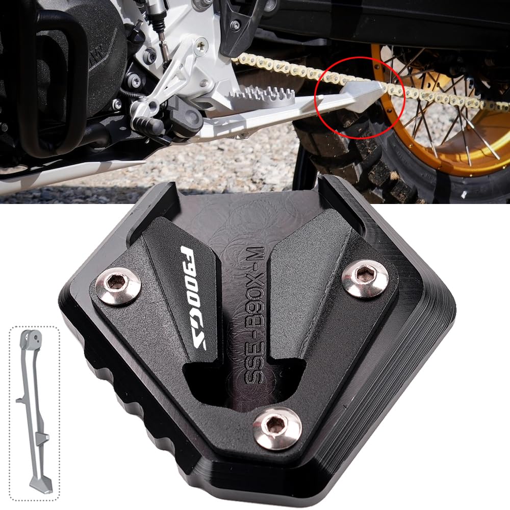 Podpórka boczna CNC aluminiowa do BMW F900GS F 900 GS 2023 2024 2025 Motocykl akcesoria