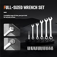 Vista 4 de Juego de herramientas de 149 piezas, kit de herramientas básicas para el hogar, paquete de combinación de herramientas de reparación, conjunto