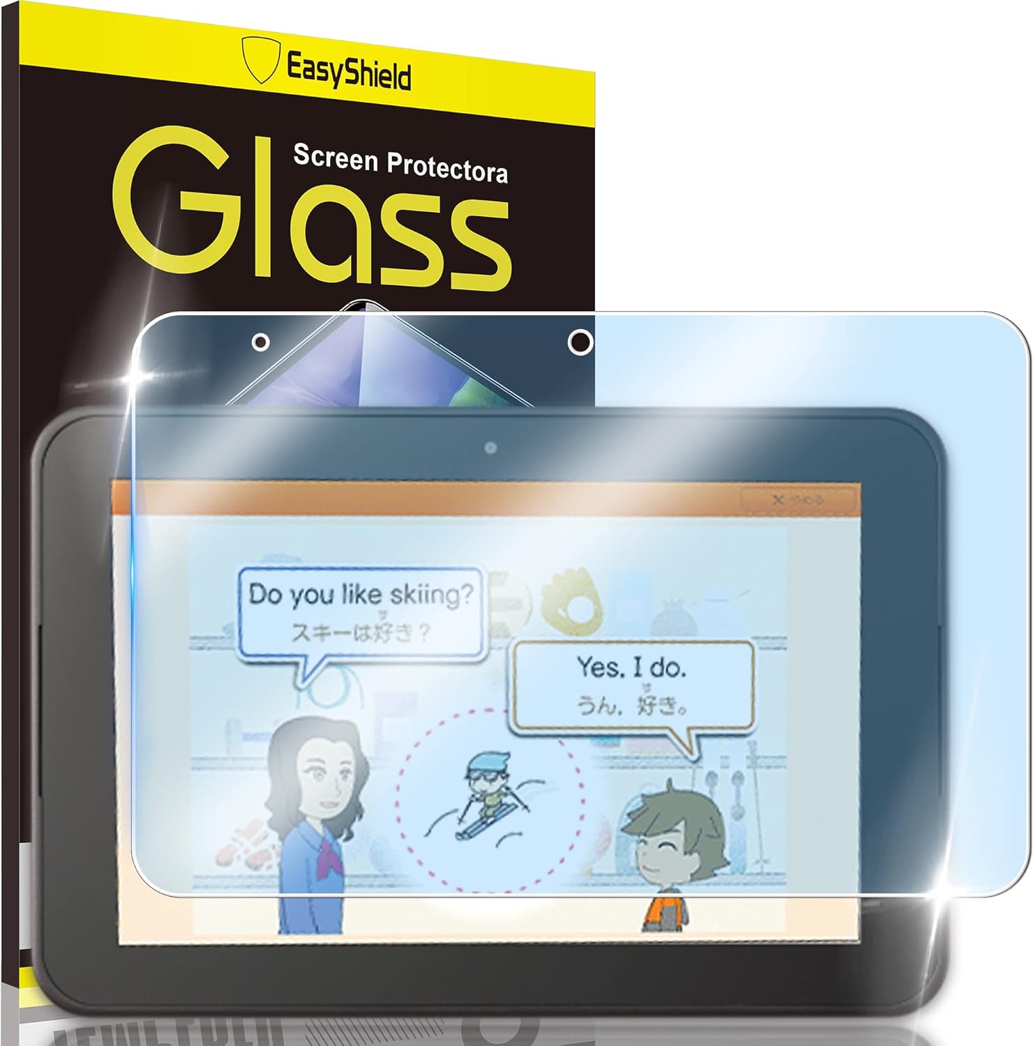 Amazon.co.jp 【ブルーライトカット】スマイルゼミ スマイルタブレット3 / 3R SZJJS201 用の ガラスフィルム 表面