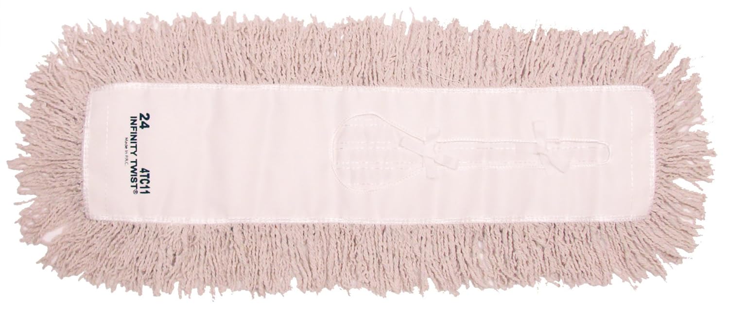Golden Star AJU12ITW Jumbo Infinity Twist Dust Mop Head