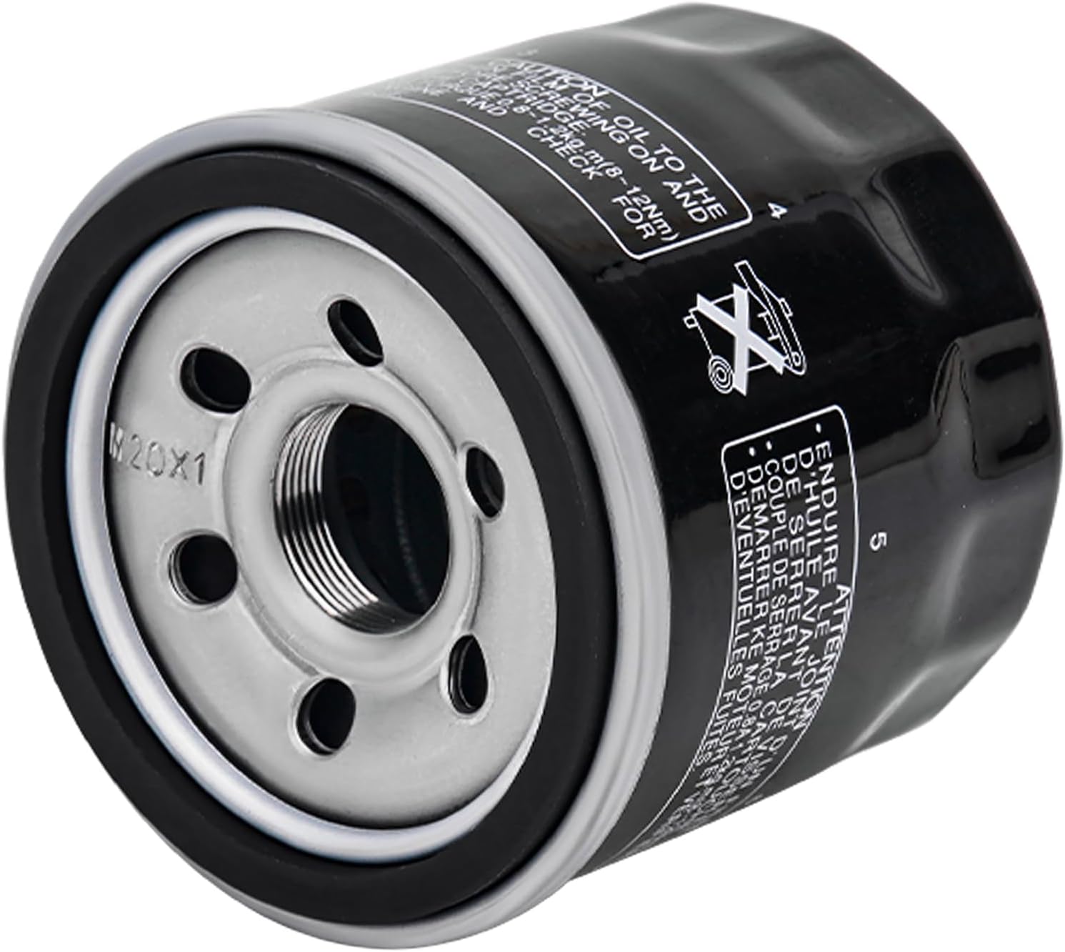 138 Oil Filter 0436-146 0812-005 Compatible with Arctic Cat 400 500 450 550 650 700 1000 350 4X4 H1 TRV TBX Alterra Prowler Wildcat Aprilia RSV4 Replace 138 (1pcs)