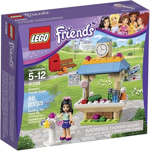 LEGO Friends 41098 Kit de construcción de quiosco turístico de Emma