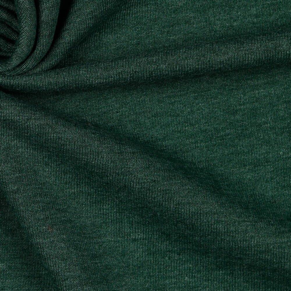 Tissu en jersey tricoté coton sweat-shirt menthe foncée 140cm