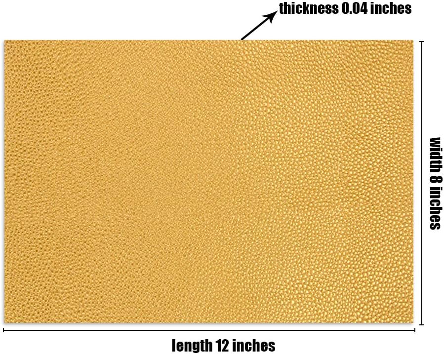 12 Colors Pearly PU Leather Fabric Shiny Leather Canvas Back 8" x 12" for Making Hair Bow Wallet Handbags Dressing Sewing Craft DIY Projects (12 Colors-B)