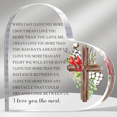 Miniatura 1 de To My Love - Regalo acrílico para ella, regalos románticos para novio, novia, amor, ideas de regalos lindos, aniversario, San Valentín, cumpleaños,