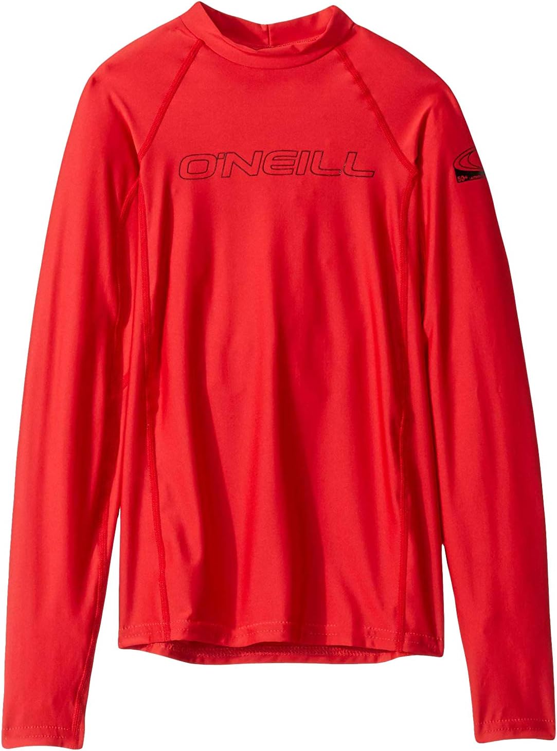 O'Neill Wetsuits O'Neill Youth Basic Skins Long Sleeve Rashguard, UPF 50+ Sun and Rash Protection for Surfing and All Outdoor Activities