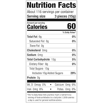 Brach's Soft Peppermint Candy, Individually Wrapped Pieces, 61.7 oz Carton (350 Pieces)