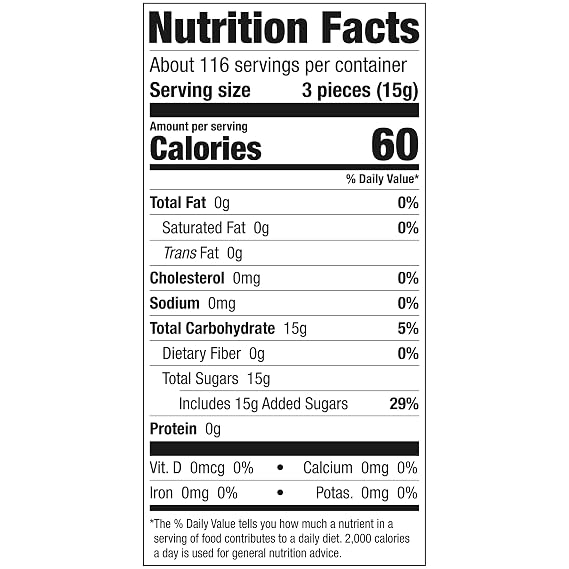 Brach's Soft Peppermint Candy, Individually Wrapped Pieces, 61.7 oz Carton (350 Pieces)