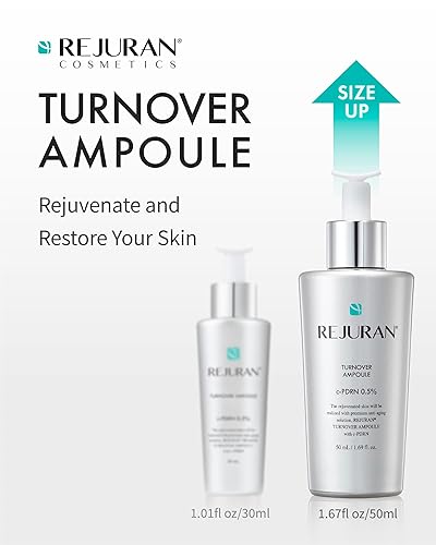 Vista 10 de REJURAN Ampolla Turnover, c-PDRN – Suero facial original de ADN de salmón PDRN para rejuvenecimiento, reafirmación, hidratación y brillo juvenil