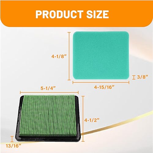 Miniatura 6 de 17211-ZL8-023 GCV160 Filtro de aire para Honda GCV190 GC190 GC160 GCV190LA GCV160LA GC135 GCV160A GCV135 GCV190A Cortacésped de motor Reemplazar