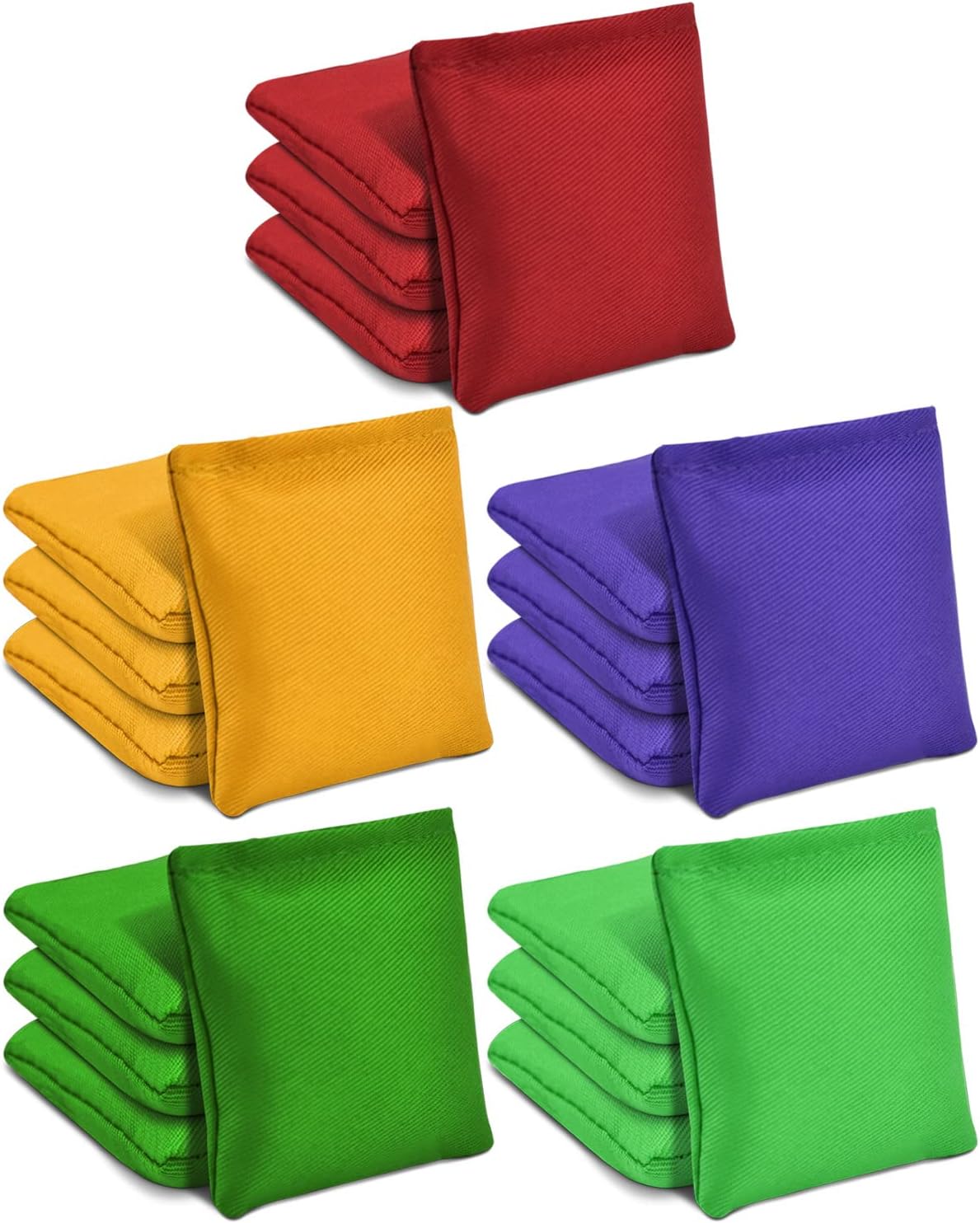 Bean Bags for Tossing, 20 Pack Mini Cornhole Outdoor Toss Gaming