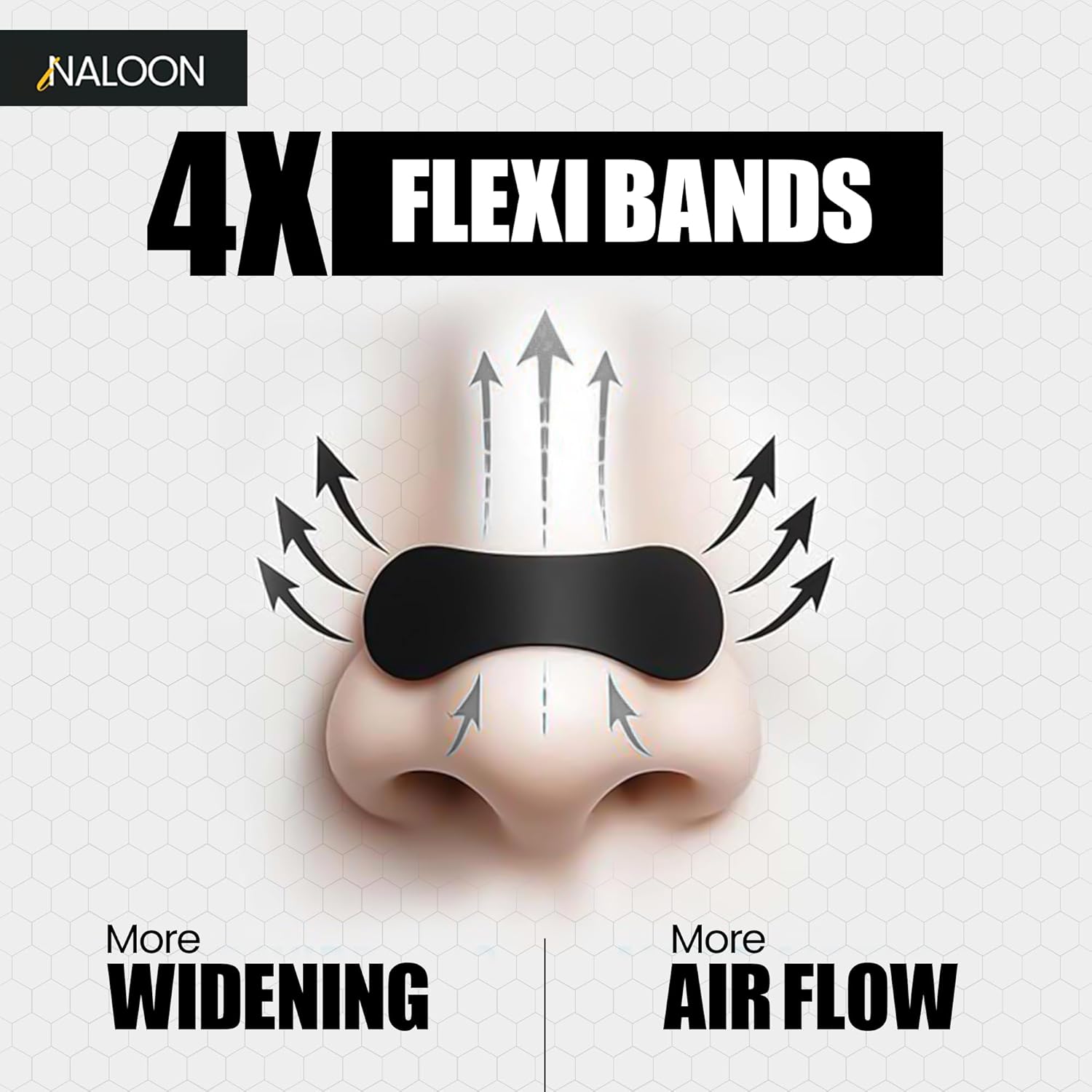 Performance Nasal Strips for Breathing, (60 Counts) - Extra Strenght Nose Strips for Snoring Comfort - Oil & Sweat Proof Adhesive Breathe Strips for Sleeping & Sports - Image 3