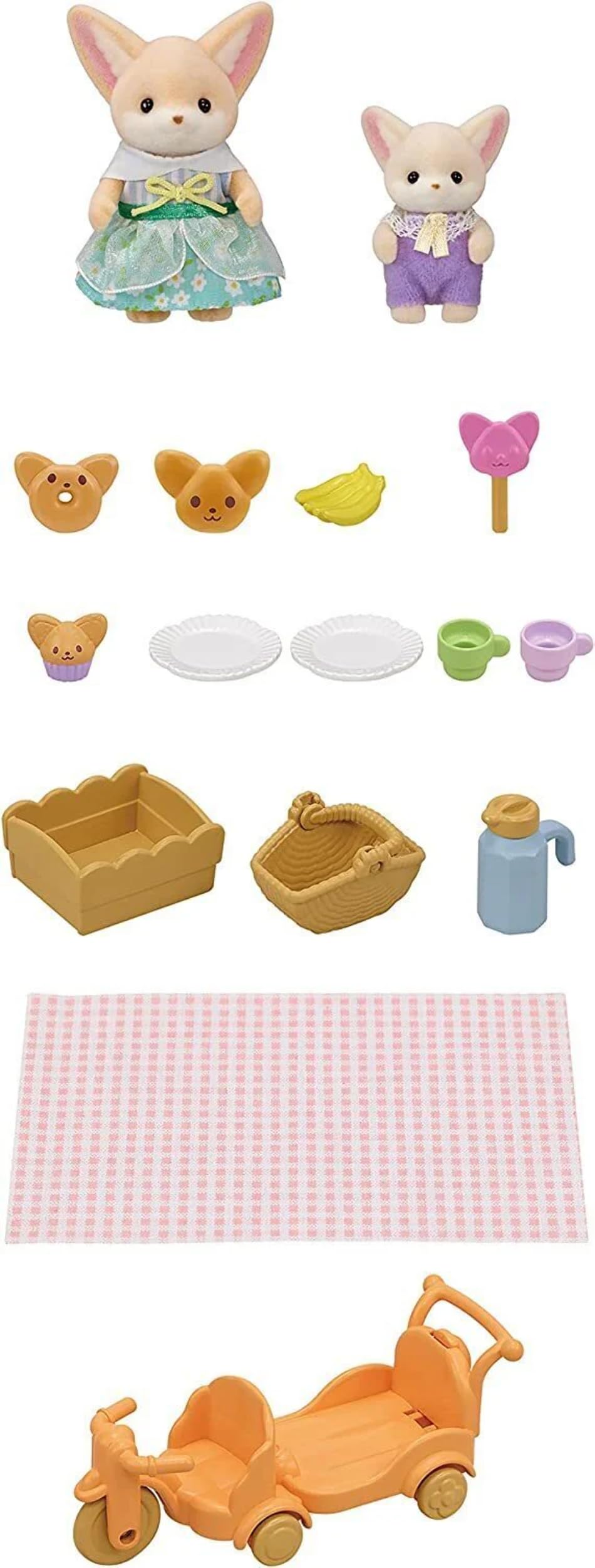 Liski na pikniku Sylvanian Families 5698