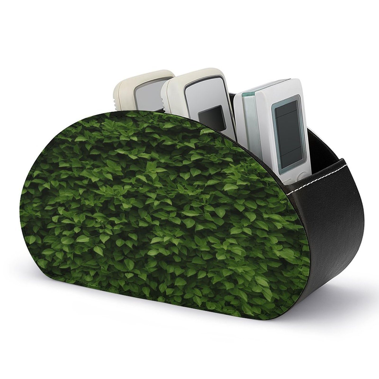 Btcowzrv Style Hedge Remote Control Holder With 5 Compartments