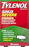 Tylenol Sinus Congestion & Pain, Severe Caplets Daytime Non-Drowsy 24 EA (Pack of 3)
