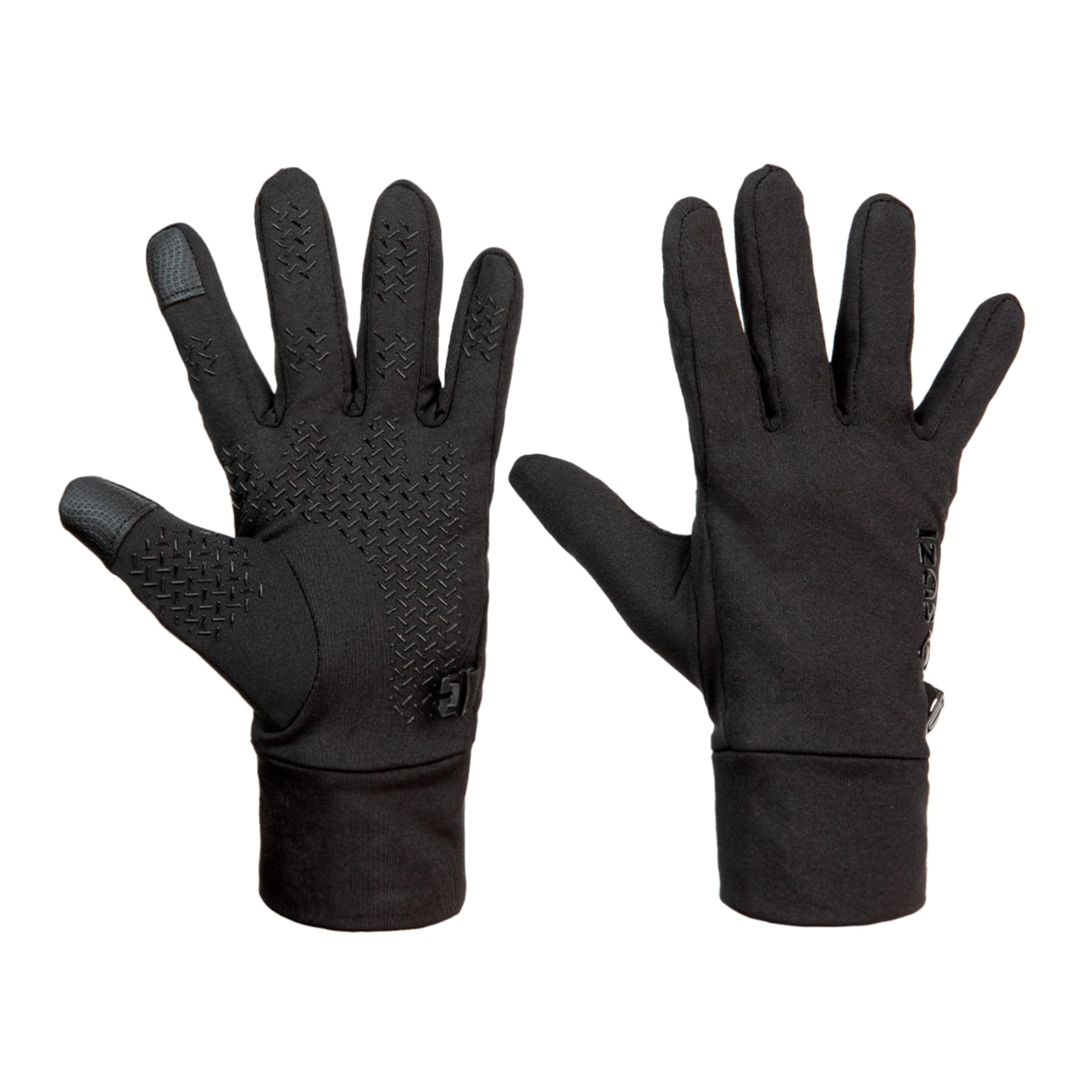Izas Gola II Guantes de Running con Perchado en el Interior Unisex. Elásticos y Ligeros con Palma Antideslizante. Táctil