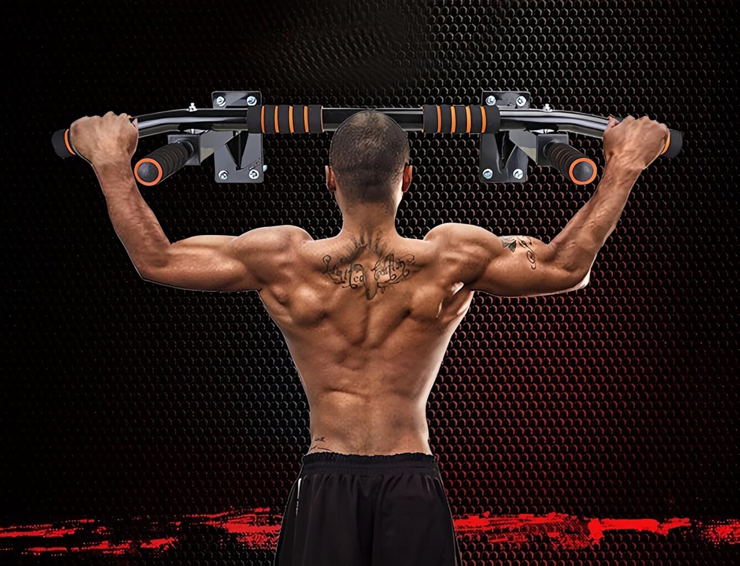 Multifunctional Wall Mounted Pull Up Bar for Home - Chin Up Bar - Pullup and Dip Bar - Pull Up Machine - Pull Up Dip Station - Outdoor Pull Up Bar - Portable Pull Up Bar - Power Tower For Wall