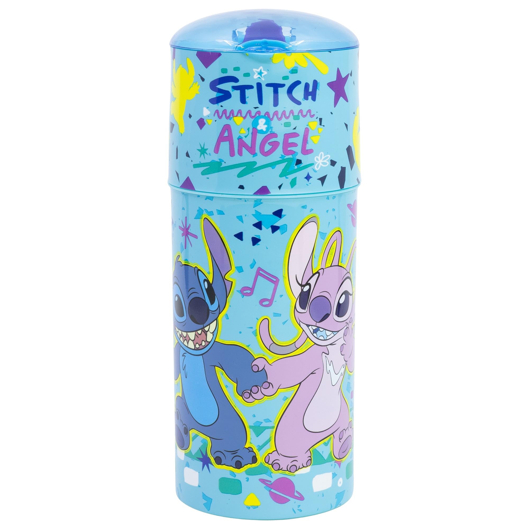 SIPPER BOTTLE 350 ML STITCH, Multicoloured