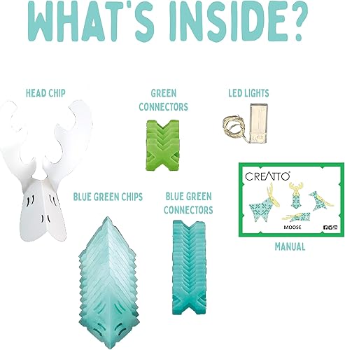 Miniatura 3 de Creatto Starlight Kitty & Cutie - Juego de rompecabezas en forma de gasto con iluminación.