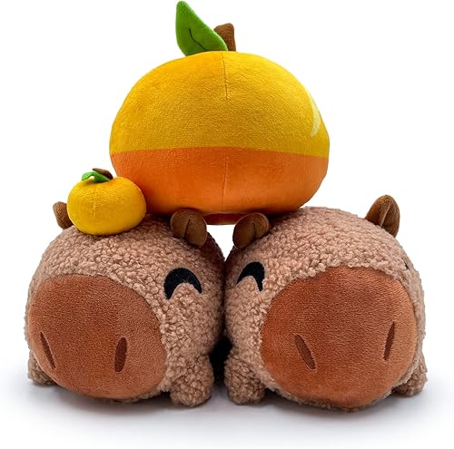 Miniatura 7 de Youtooz Capybara Yuzu Stickie de 6 pulgadas, peluche magnético súper suave Capybara Yuzu de Youtooz Plush Collection