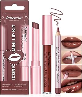 Juego de 3 lápices labiales mate con delinead...