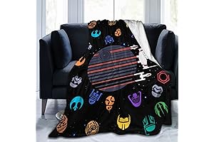 Fleece Star Wars Blanket Soft Flannel Cozy Fuzzy Fluffy Blanket for Better Sleep