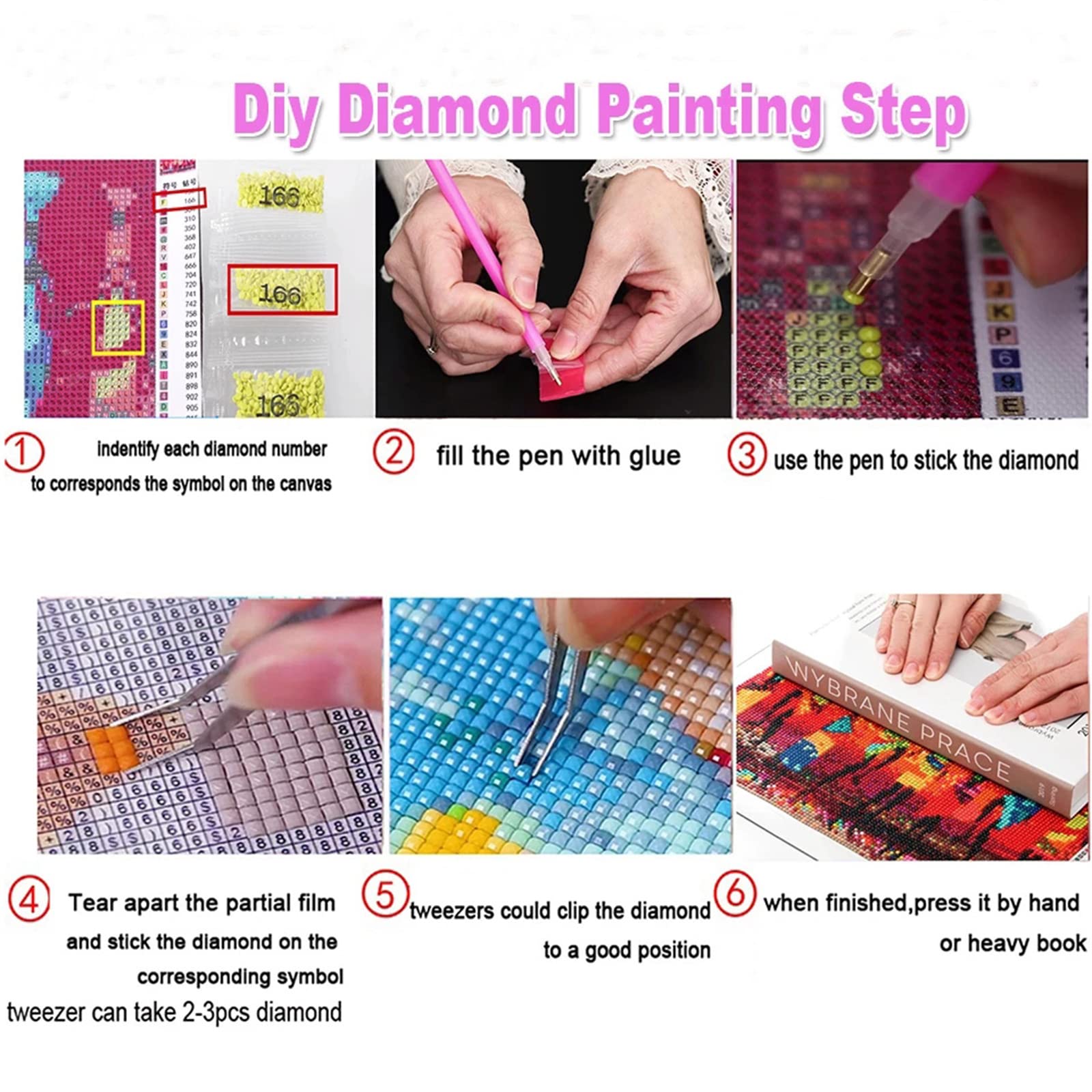 5D DIY Diamond Painting Kit Completo,Pintura Diamante Puzzle Bordado Punto de Cruz Manualidades con Accesorios para Niños y Adultos,Hogar,Decoración de Pared Regalos-Plantas tropicales 60x120cm WP7433