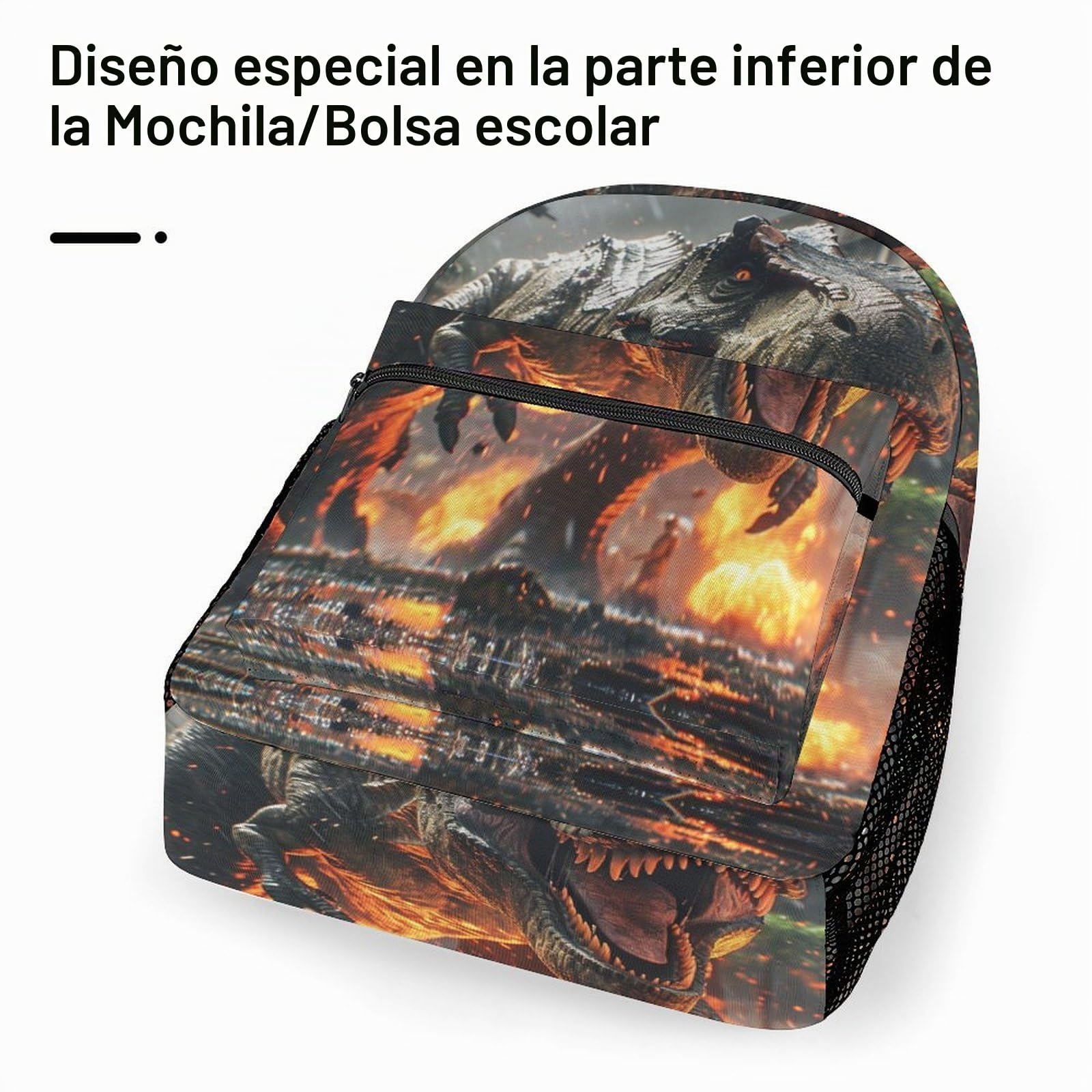 Dinosaurio Mochila Para Niños Animal Morrals Cómoda Y Versátil Mochila Universitaria Mochila Infantil De Gran Capacidad Primaria Pequeña Guardería Mochila One Size