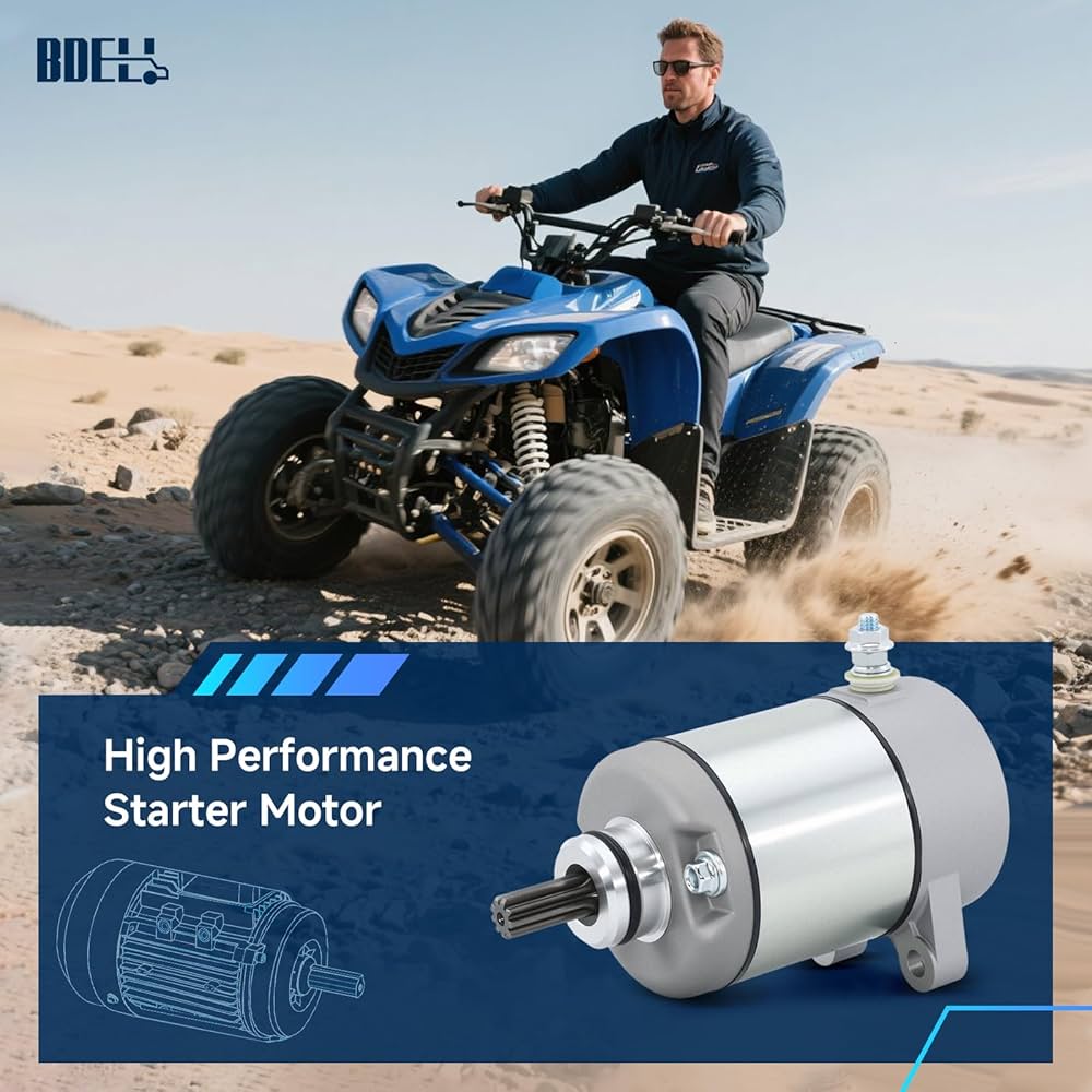 Amazon.com: BDELI Starter Replacement New for 00-06 Honda Rancher