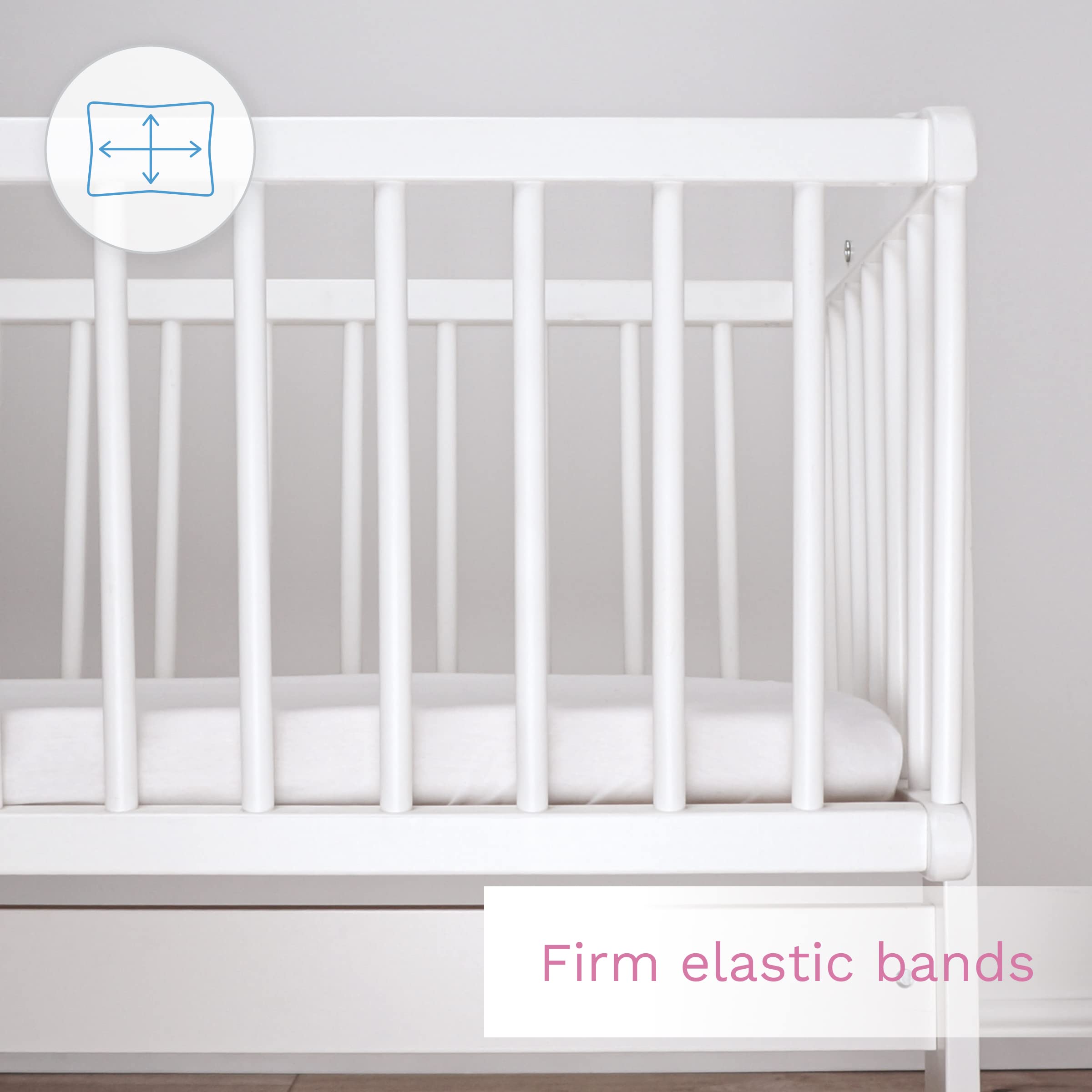 Baby Comfort 5 Piece Toddler Bedding Duvet Pillow with Covers & Jersey Sheet fits 83x50cm Co-sleeper Crib 12M+ (Big Stars) — view 6