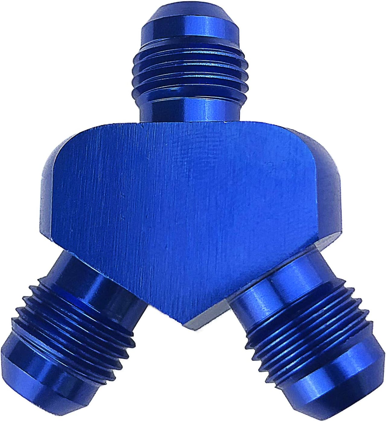 Aazon.co: 6AN To AN 6 Ale Y Block Fuel Pup Fitting Adapter Aluinu 3 X 6AN 9/16-18 Ale