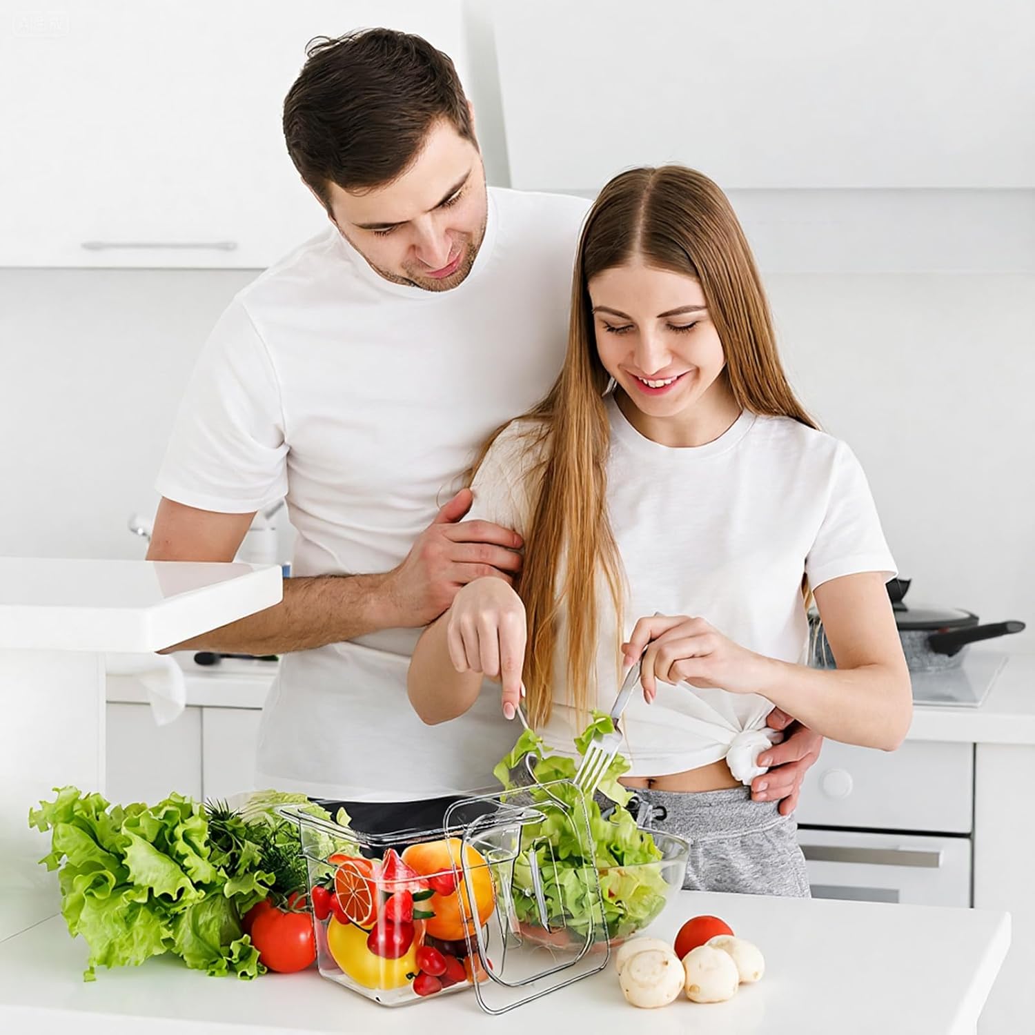 15 Pcs Polycarbonate Food Pan Lids with Handle 1/6 Size Hotel Pan Clear Steam Pans Covers for Restaurant Hotel Commercial - Food Storage Containers Covers