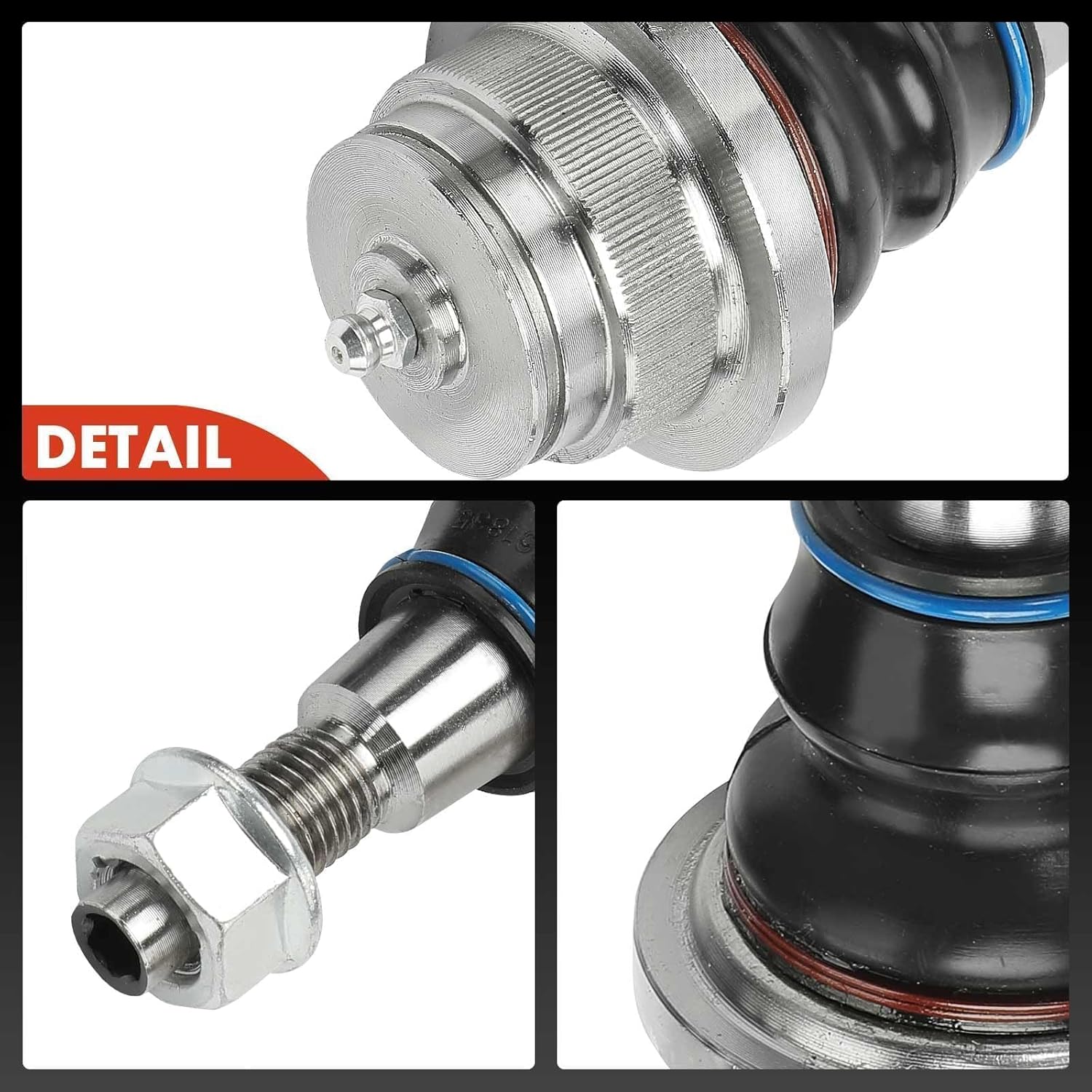 A-Premium 2 x Front Lower Ball Joint, Fit For Chevy GMC Cadillac - Silverado 1500/Sierra 1500 2014-2018, Tahoe/Yukon XL/Suburban/Escalade ESV 2015-2020, Silverado 1500 LD/Sierra 1500 Limited 2019