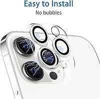 Vista 151 de 3 Pack Tempered Glass Camera Lens Protector for iPhone 12 6.1", Ultra HD, 9H Hardness, Anti-Scratch, Case Friendly, Easy to Install